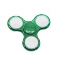 Electroplated Fidget Spinner with LED Light [Green]