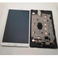 Samsung Galaxy Tab S8.4 SM-T700 SM-T705 SM-T707  OLED and Touch Screen Assembly with frame [White]