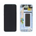 Samsung Galaxy S8 OLED and Touch Screen Assembly With Frame [Blue]