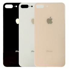 iPhone 8 Plus Back Cover Glass [Black][High Quality]