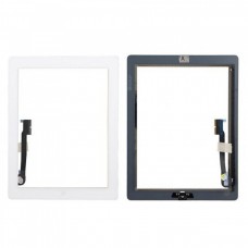 iPad 3 Touch Screen with Home Button and Adhesive Tape attached [White] [Original]