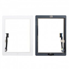 iPad 3 Touch Screen with Home Button and Adhesive Tape attached [White] 