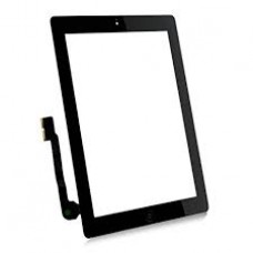 iPad 4 Touch Screen with Home Button and Adhesive Tape attached [Black] 