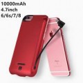 Power Case for iPhone 6/7/8 10,000 mAh [Red]
