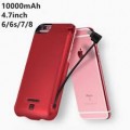 [Special]Power Case for iPhone 6 iPhone 7, iPhone 8 10,000 mAh [Red]