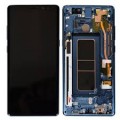 Samsung Galaxy Note 8 OLED and Touch Screen Assembly with frame [Deep Sea Blue]