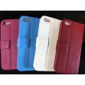 Slim Flip Case with Card Hold for iPhone 5/5S/SE [Red]