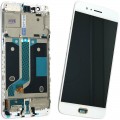 OnePlus 5 LCD and Touch Screen with Frame Assembly [White]