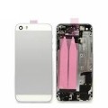 iPhone SE Housing with Charging port and power volume flex cable [Silver]