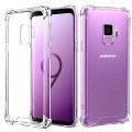 Air Bag Cushion DropProof Crystal Clear Soft Case Cover For Samsung Galaxy S9P [Black]