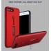 Hybrid Armor Shockproof Pushable Ring Holder Case for Samsung S9 Plus [Red]
