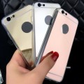 Slim Metal Mirror Case for iphone 6/6S [Rose Gold]