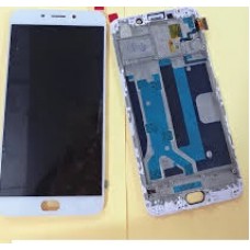 Oppo R9 Plus LCD and Touch Screen with Frame Assembly [White][TFT Screen]
