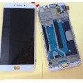 Oppo R9 Plus LCD and Touch Screen with Frame Assembly [White][TFT Screen]