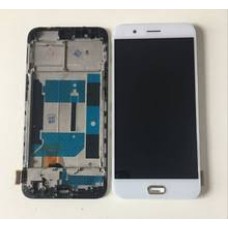 Oppo R11 LCD and Touch Screen with Frame Assembly [White][TFT Screen]