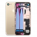 iPhone 7 Housing with Charging Port and Power Volume Flex Cable [Gold]
