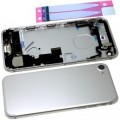 iPhone 7 Housing with Charging Port and Power Volume Flex Cable [Silver]