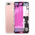 iPhone 7 Plus Housing with Charging Port and Power Volume Flex Cable [Rose Gold]