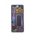 Samsung Galaxy S9 SM-G960X OLED and Touch Screen Assembly with frame [Lilac Purple]