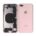 iPhone 8 Plus Housing with Back Glass cover, Charging Port and Power Volume Flex Cable [Gold][Aftermarket]