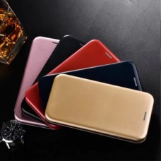 Ultra Slim Magnetic Leather Stand Wallet Flip Cover Protective Shell For Samsung S9 [Dark Blue]