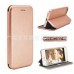 Ultra Slim Magnetic Leather Stand Wallet Flip Cover Protective Shell For Samsung S9P [Gold]