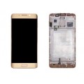 Huawei Mate 9 Pro LCD and Touch Screen Assembly with Frame [Haze Gold]
