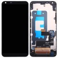 LG Q6 Touch Digitizer and LCD Display Assembly with frame [Black]