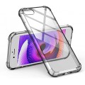 Air Bag Cushion DropProof Crystal Clear Soft Case Cover For iPhone XS Max [Black]
