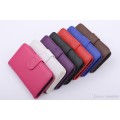 Leather Wallet Case For Huawei Mate 10 [Dark Blue]