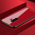 Shockproof Tempered Glass Glossy Case For Samsung S9 [Red]