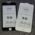 5D Full Screen Gorilla Tempered Glass Screen Protector Film For iPhone XS Max/11 Pro Max(6.5") [Black]