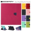 [Special]Mercury Goospery Fancy Diary Case For Apple iPad Pro 9.7" [Pink]