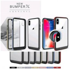 Mercury Goospery Bumper X Case for iPhone XS Max [Orchid Grey]