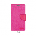 [Special] Mercury Goospery Canvas Flip Case for Samsung Galax S9 Plus G965 [Pink / Pink]