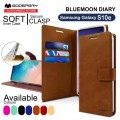 [Special] Mercury Goospery BLUEMOON DIARY Case for Samsung S10E [Brown]