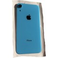 iphone XR Back Cover Glass with Camera lens [Blue][High Quality]