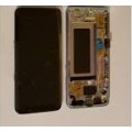 Samsung S10e OLED and Touch Screen Assembly with frame [Gold]