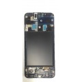 Samsung A20 SM-A205 OLED and Touch Screen Assembly with frame [Black]