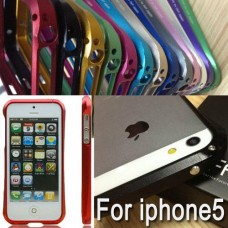 Deff Cleave Aluminum Metal Frame bumper Case for iphone 5 /5S/SE [Red]