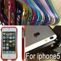 Deff Cleave Aluminum Metal Frame bumper Case for iphone 5 /5S/SE [Rose]