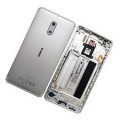 Nokia 6 Back Cover with frame [White]