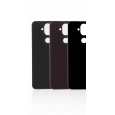 Nokia 8.1 Back Cover [Dark Red]