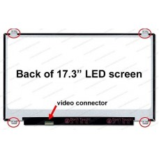 17.3" B173HAN01.0 HW7A  LCD Slim Laptop Screen Display FHD 1920*1080 30Pin