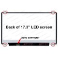 17.3" B173HAN01.0 HW7A LCD Laptop Screen Display FHD 1920*1080 30Pin Top and Bottom Brackets 17.3" B173HAN01.0 HW7A LCD Laptop Screen Display FHD 1920*1080 30Pin Top and Bottom Brackets