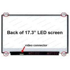 17.3" B173HAN01.0 HW7A LCD Laptop Screen Display FHD 1920*1080 30Pin Top and Bottom Brackets 17.3" B173HAN01.0 HW7A LCD Laptop Screen Display FHD 1920*1080 30Pin Top and Bottom Brackets