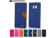 Goospery Canvas Flip Case for Samsung Galax S7 Edge G935 (0)