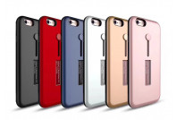 Hybrid Armor Shockproof Pushable Ring Holder Case for iPhone X / XS (5)