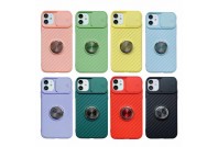 Slide Camera Lens Protection Kickstand Soft Case for iPhone X/XS (7)